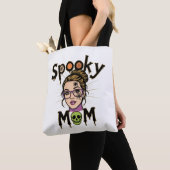 Funny Halloween Spooky Mom Witch Mom トートバッグ (クローズアップ)