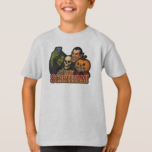 Funny Halloween T-shirt Tシャツ (正面)