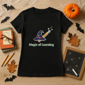 Funny Halloween Teacher Gift Magic of Learning Tシャツ
