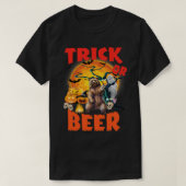 Funny Halloween Tee Trick Or Beer costume gift56 Tシャツ (デザイン正面)