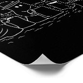 Funny Halloween Trick-or-treating Clic Ghosts Got ポスター (角)