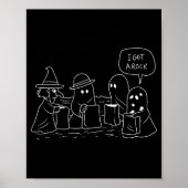Funny Halloween Trick-or-treating Clic Ghosts Got  ポスター (正面)