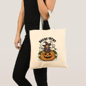Funny Halloween Witch  トートバッグ (正面(商品))