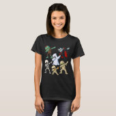 Funny Halloween Zombie Vampire Ghost Skeleton Mumm Tシャツ (正面フル)