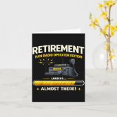 Funny Ham Radio Gifts For Retiring Operators Almos カード (黄色い花)