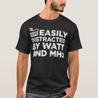 Funny Ham Radio Morse Code CB Radio Nerdy Geek CW  Tシャツ