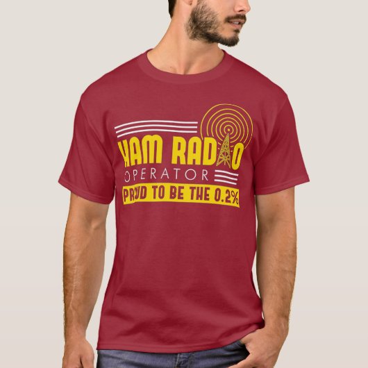 Funny Ham Radio Operator Tシャツ (正面)