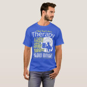 Funny Ham Radio Shirt Therapy Shortwave Amateur Tシャツ (正面フル)