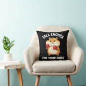 Funny Hamster Boxing Tall Enough for Your Shins  クッション (椅子)