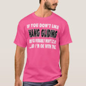 Funny Hang Gliding Gift Tシャツ (正面)