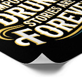 Funny Hangovers Are Temrary Drinking Humor  ポスター (角)