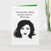 Funny  happy Birthday wish カード (正面)