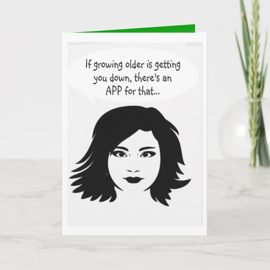 Funny  happy Birthday wish カード (正面)