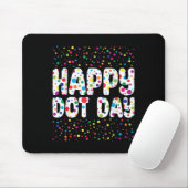Funny Happy Dot Day Polka Dot Art Students Kids Gi マウスパッド (マウス)