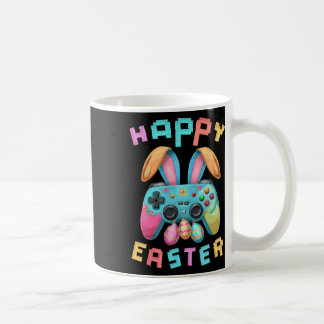 Funny Happy Easter Bunny Gaming Controller Gamer B コーヒーマグカップ