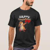 Funny Happy Groundhog Day February 2nd Phil s Holi Tシャツ (正面)