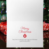 Funny Happy Howlidays! Dog Santa Hat Photo Custom  カード