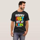 Funny Happy Last Day Of School Hello Summer Teache Tシャツ (正面フル)
