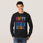 Funny Happy Last Day Of School Teacher Student Gra Tシャツ (正面フル)