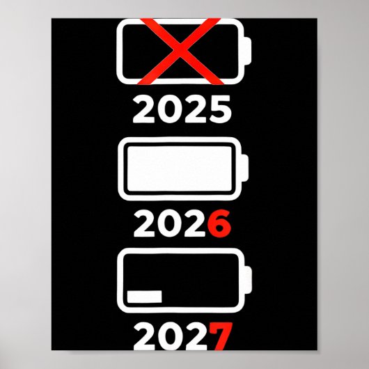 Funny Happy New Year 2026 2027 67 Meme Six Seven  ポスター (正面)