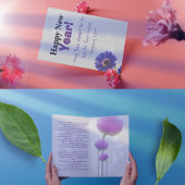 Funny Happy New Year 2026 Shopping Quote Design カード