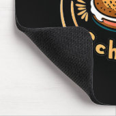 Funny Happy New Year Bagel &amp; Schmear Jewish Br マウスパッド (コーナー)