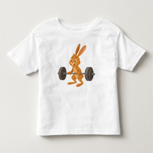 Funny hare トドラーTシャツ (正面)