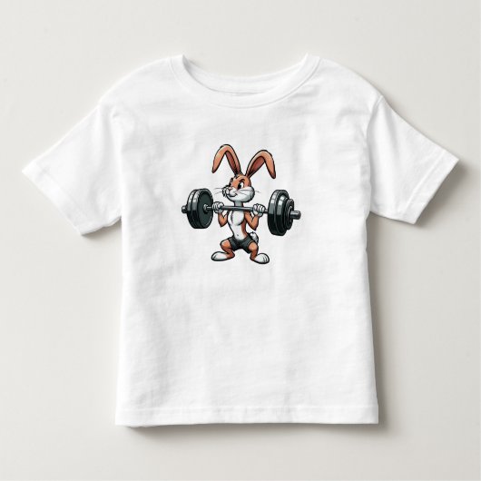 Funny hare トドラーTシャツ (正面)