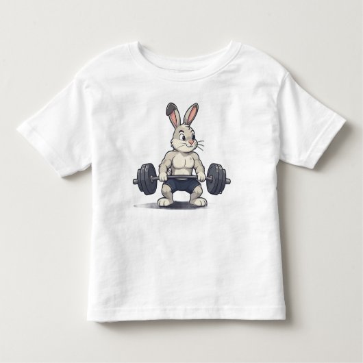 Funny hare トドラーTシャツ (正面)