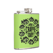 Funny Have a Crappie Day Fishing フラスク (右)