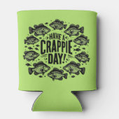 Funny Have a Crappie Day Fishing 缶クーラー (裏面)