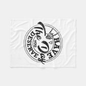 Funny Have The Day You Deserve Sarcastic Motivatio フリースブランケット (正面(横))