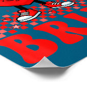 Funny Heart 67 Six Seven Bruh Valentine Meme Gen A ポスター (角)