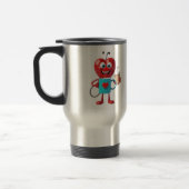 Funny Heart Coffee Mug トラベルマグ (左)