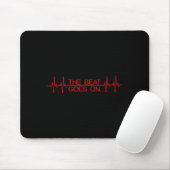 Funny Heart Transplant Art Men Women Heart Attack  マウスパッド (マウス)