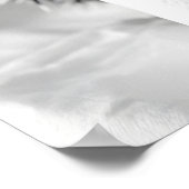 Funny Hedgehog Bathroom Print, Toilet Paper Humor ポスター (角)