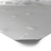 Funny Hedgehog Bubble Bath Print, Bathroom Animal ポスター (角)