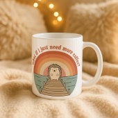 Funny Hedgehog Coffee Morning Slogan Mug コーヒーマグカップ