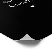 Funny Hello Sweet Cheeks Bathroom Poster ポスター (角)