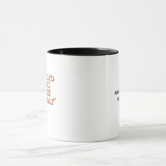 Funny Help Mug マグカップ (中央)