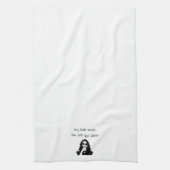 Funny Hey, Train Wreck This Isn't Your Station  キッチンタオル (縦)