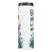 Funny Highland Cow タンブラー (裏面)