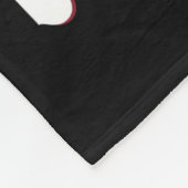 Funny Highland Cow Coffee Makes Me Nicer Quote Hum フリースブランケット (角)