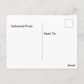 Funny Highland Yak: Hairy Good Birthday Puns ポストカード (裏面)