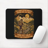 Funny Hiker Gift Hiking Lover Outdoor Quote マウスパッド (マウス)