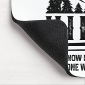 Funny Hiker Gift Hiking Lover Outdoor Quote  マウスパッド (コーナー)