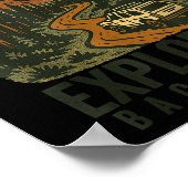 Funny Hiking Lost_ Nope Exploring Backroads Humor  ポスター (角)