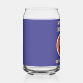 Funny Hip-hop Wombat in the House ガラス缶 (正面)