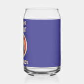 Funny Hip-hop Wombat in the House ガラス缶 (裏面)