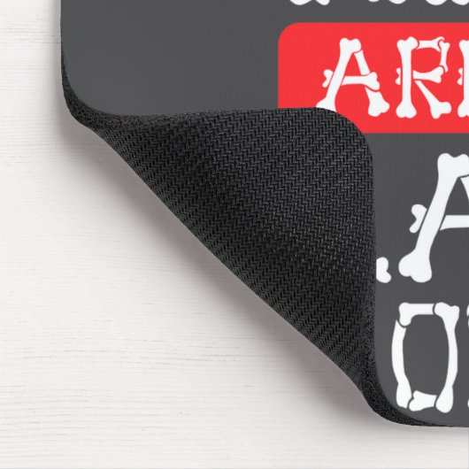 Funny Hip Replacement Bones Surgery Recovery  マウスパッド (コーナー)